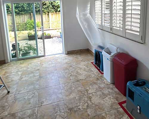 Drying technology in a florida home to provide Mold Detection & Remediation